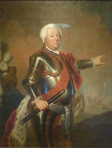 antoine pesne Portrait of Frederick William I of Prussia